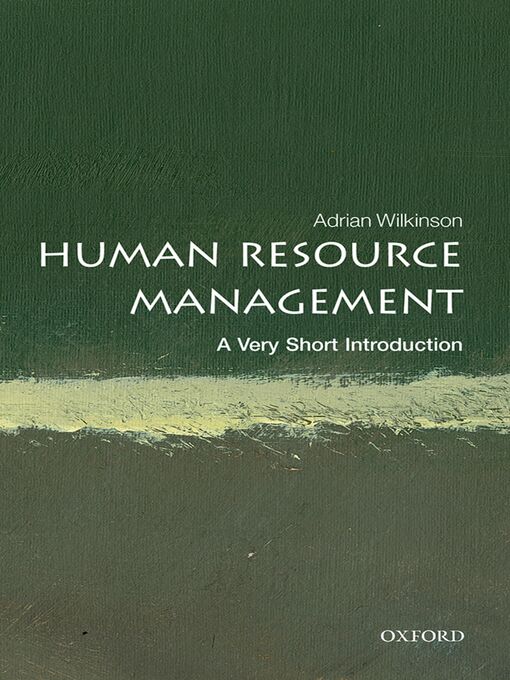 Title details for Human Resource Management by Adrian Wilkinson - Available